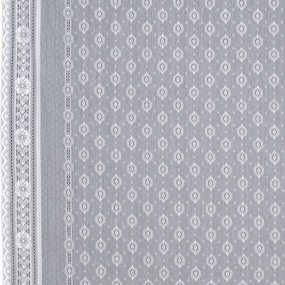 Фото Ткань тюлевая и вуаль - Ткань тюлевая с рисунком - стиль Английский - Кремовая - Купить в Интернет-магазине