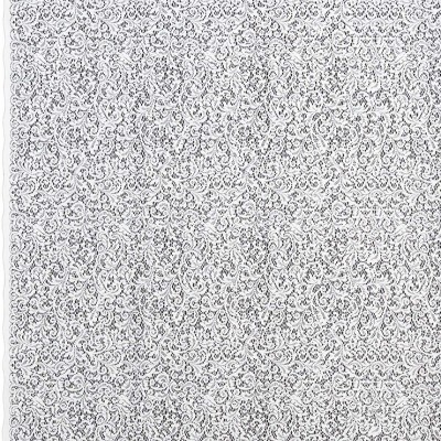 Фото Ткань тюлевая и вуаль - Ткань тюлевая с рисунком - стиль Английский - Светло-серая - Купить в Интернет-магазине