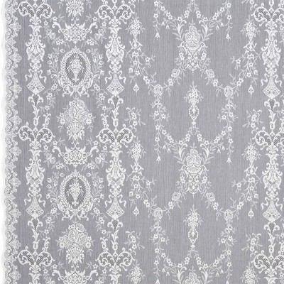 Фото Ткань тюлевая и вуаль - Ткань тюлевая с рисунком - стиль Английский - Кремовая - Купить в Интернет-магазине