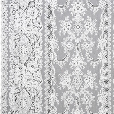 Фото Ткань тюлевая и вуаль - Ткань тюлевая с рисунком - стиль Английский - Кремовая - Купить в Интернет-магазине