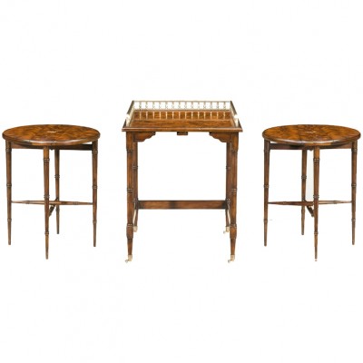 Фото Стол под лампу - стиль Английская классика - Для гостиной - Купить в Интернет-магазине