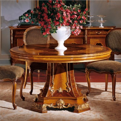 Фото Стол обеденный - стиль Европейская эклектика - Для столовой - большие обеденные столы производства США - Colombo Mobili - Transition - Купить в Интернет-магазине