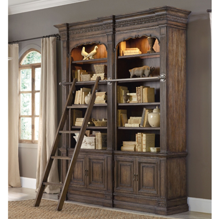Фото Шкаф книжный/библиотека - стиль Американское наследство - Для кабинета - Купить в Интернет-магазине