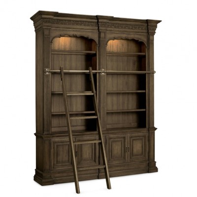 Фото Шкаф книжный/библиотека - стиль Американское наследство - Для кабинета - Купить в Интернет-магазине
