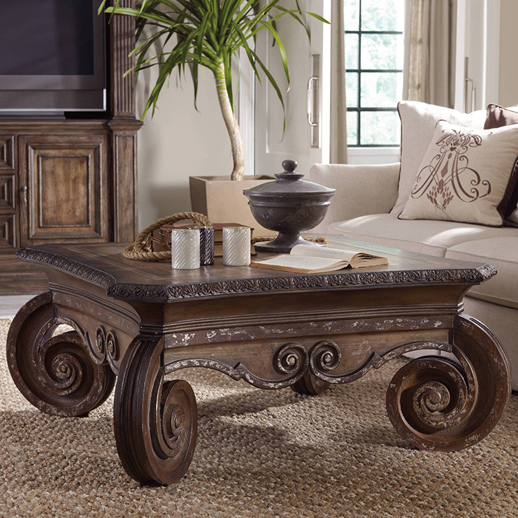 Фото Стол кофейный/журнальный - стиль Американское наследство - Для гостиной - Купить в Интернет-магазине