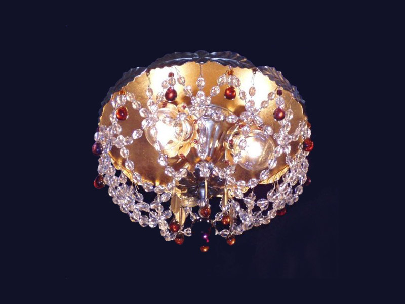 Фото Светильник потолочный - стиль Американская классика - Хрустальный - Купить в Интернет-магазине Фото Светильник потолочный - стиль Американская классика - Хрустальный - Купить в Интернет-магазине