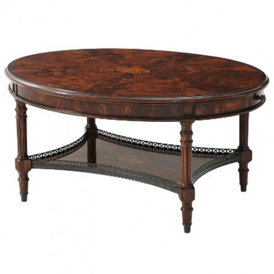 Фото Стол кофейный/журнальный - стиль Английская классика - Для гостиной - Купить в Интернет-магазине