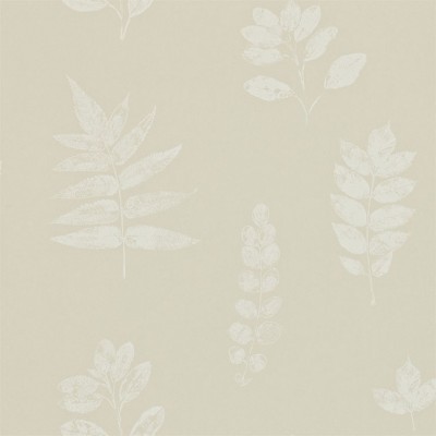 Фото Обои с рисунком - Растение - стиль Английская классика - Светло-коричневые - Купить в Интернет-магазине
