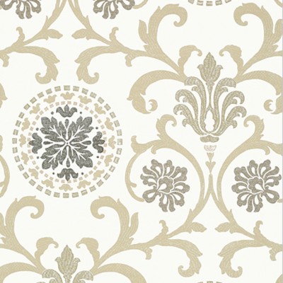 Фото Обои с рисунком - Крупный декор - стиль Американский - Белые - Купить в Интернет-магазине