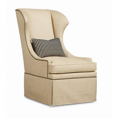 Фото Кресло обитое - стиль Гранд Салон - Для гостиной - удобное кресло производства США - Caracole - New Traditional Upholstery - Купить в Интернет-магазине