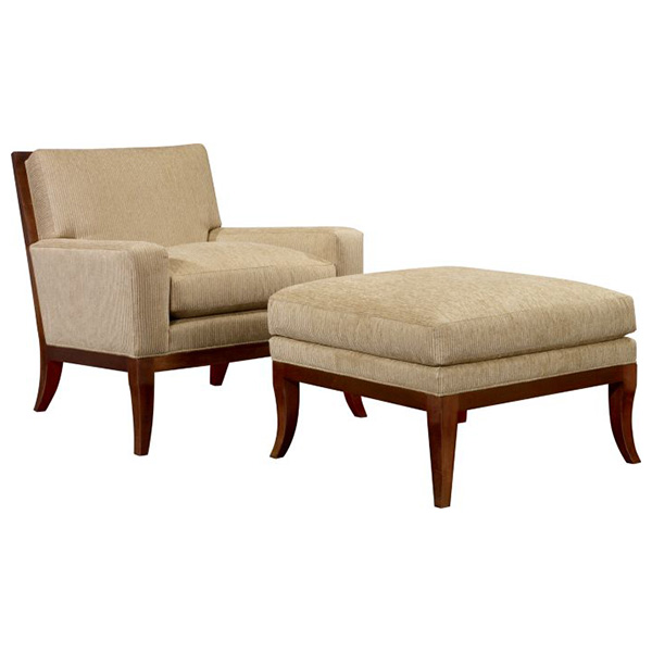 Фото Пуф, банкетка - стиль Alexa Hampton - Для гостиной - Купить в Интернет-магазине