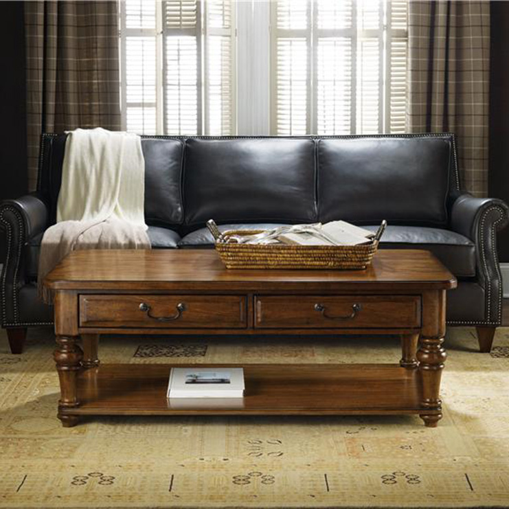 Фото Стол кофейный/журнальный - стиль Американская классика - Для гостиной - Купить в Интернет-магазине