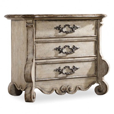 Фото Тумба прикроватная - стиль Французский шик - Для спальни - Купить в Интернет-магазине