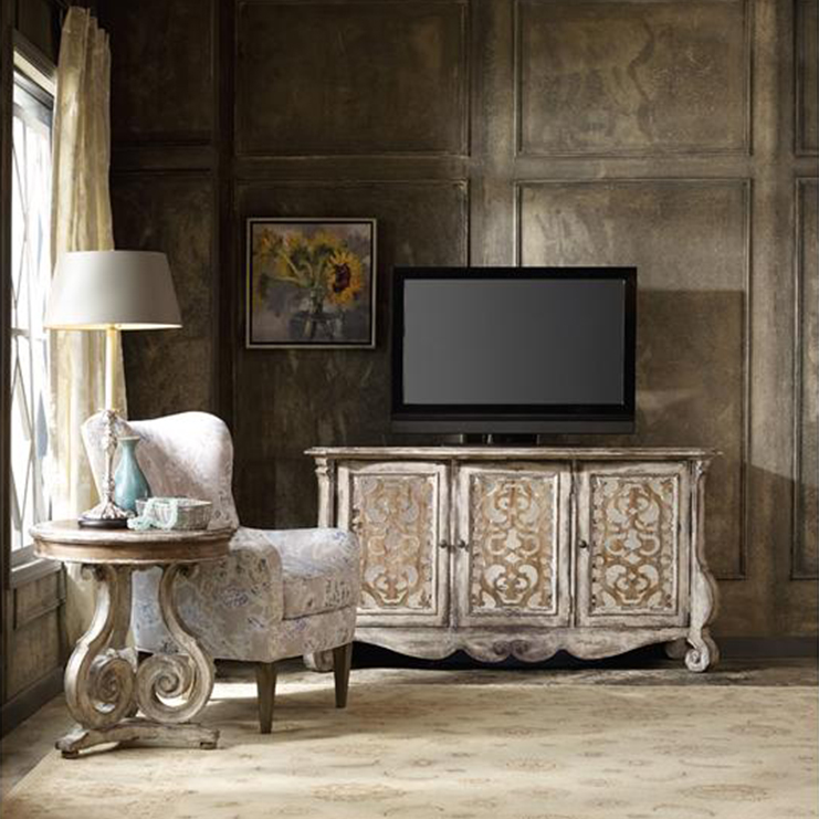 Фото ТВ консоль - стиль Французский шик - Для комната развлеченья - Купить в Интернет-магазине