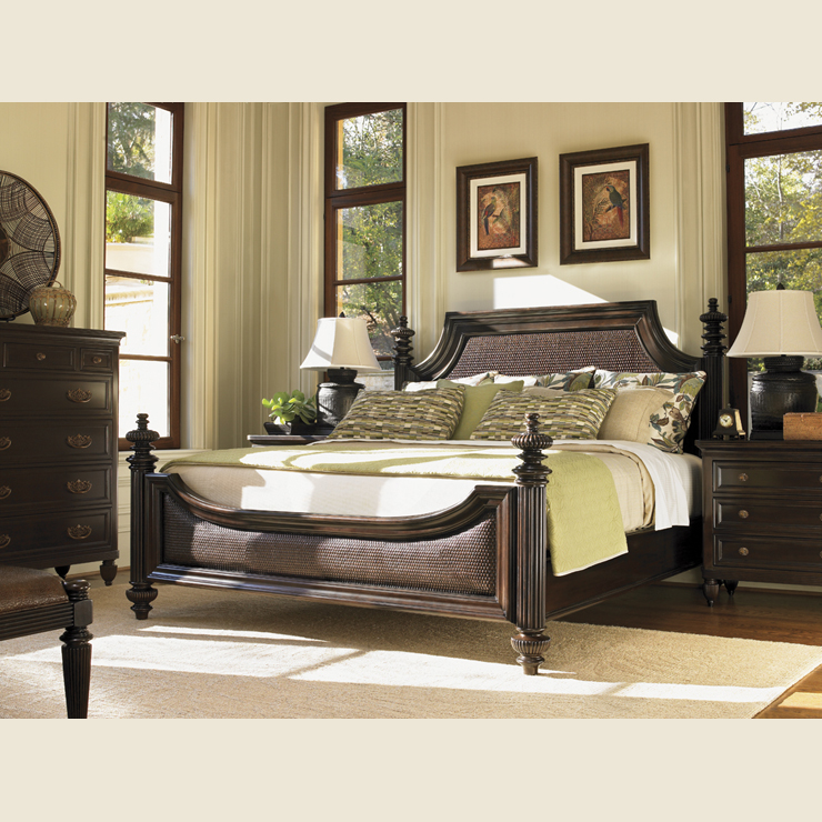 Фото Кровать - стиль Колониальный - Для спальни - Купить в Интернет-магазине