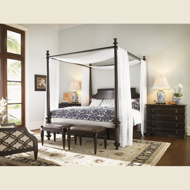 Фото Кровать - стиль Колониальный - Для спальни - Купить в Интернет-магазине