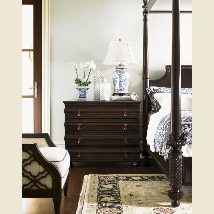 Фото Тумба прикроватная - стиль Колониальный - Для спальни - Купить в Интернет-магазине Фото Тумба прикроватная - стиль Колониальный - Для спальни - Купить в Интернет-магазине