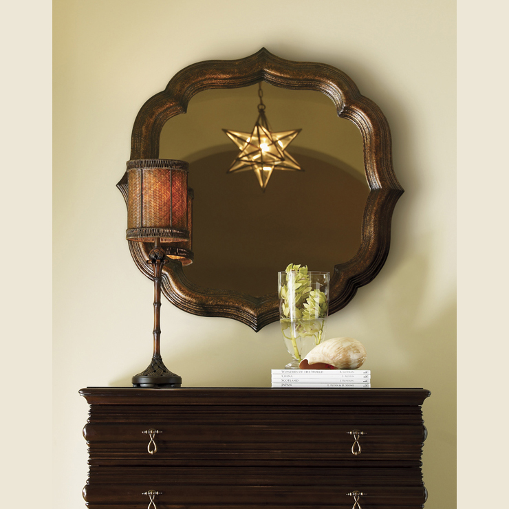 Фото Зеркало настенное - стиль Американская классика - Для спальни - Купить в Интернет-магазине Фото Зеркало настенное - стиль Американская классика - Для спальни - Купить в Интернет-магазине