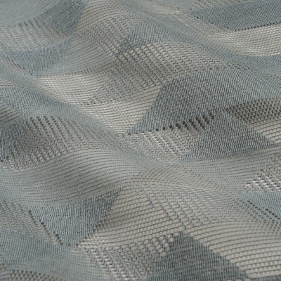 Фото Ткань тюлевая и вуаль - Ткань тюлевая с рисунком - стиль Современный - Серая - Купить в Интернет-магазине