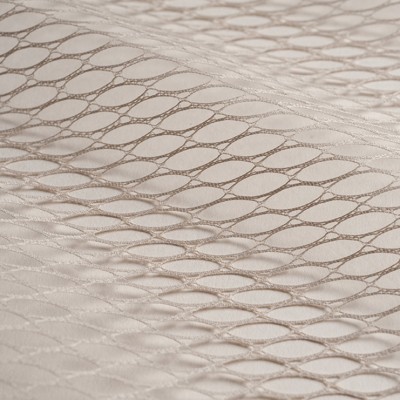 Фото Ткань тюлевая и вуаль - Ткань тюлевая с рисунком - стиль Современный - Бежевая - Купить в Интернет-магазине