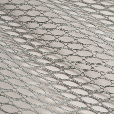 Фото Ткань тюлевая и вуаль - Ткань тюлевая с рисунком - стиль Современный - Серая - Купить в Интернет-магазине