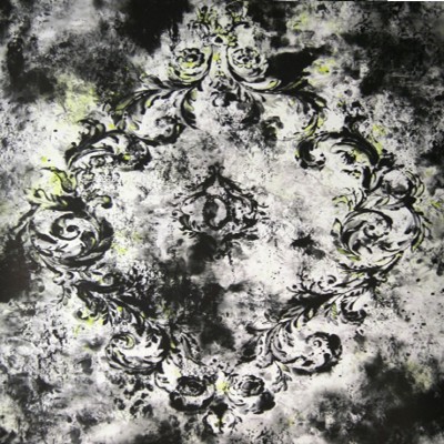 Фото Обои с рисунком - Крупный декор - стиль Современный - Серые - Купить в Интернет-магазине