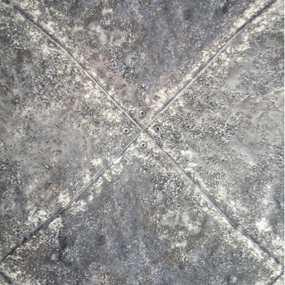 Фото Обои с рисунком - Клетка - стиль Современный - Серые - Купить в Интернет-магазине