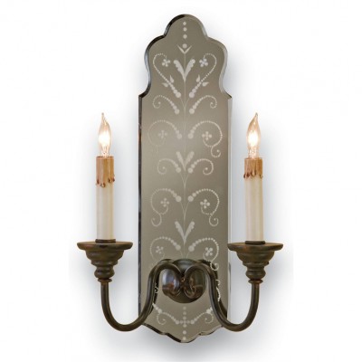 Фото Бра, светильник настенный - стиль Американская классика - Стеклянный - Купить в Интернет-магазине