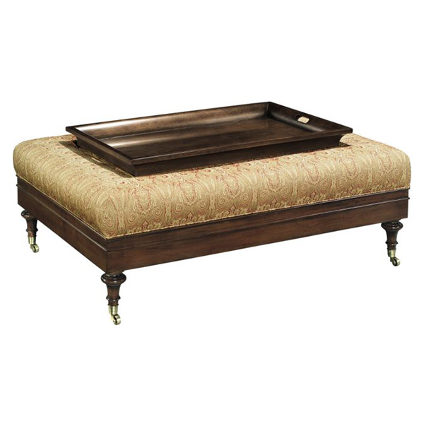 Фото Пуф, банкетка - стиль Alexa Hampton - Для гостиной - Купить в Интернет-магазине Фото Пуф, банкетка - стиль Alexa Hampton - Для гостиной - Купить в Интернет-магазине