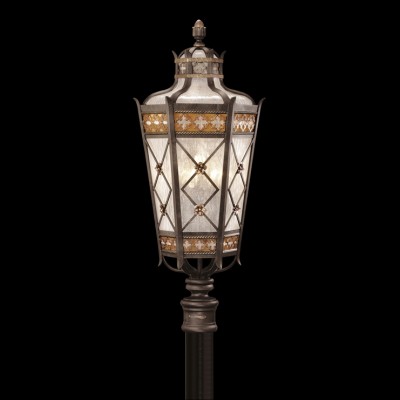 Фото Cветильник уличный - стиль Американская классика - Стеклянный - Купить в Интернет-магазине