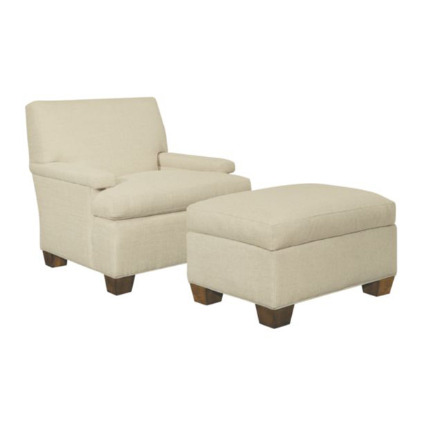 Фото Пуф, банкетка - стиль Alexa Hampton - Для гостиной - Купить в Интернет-магазине