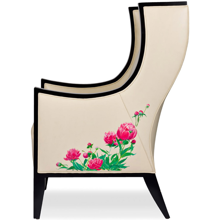 Фото Кресло на деревянной раме - стиль Американская классика - Для гостиной - Купить в Интернет-магазине Фото Кресло на деревянной раме - стиль Американская классика - Для гостиной - Купить в Интернет-магазине