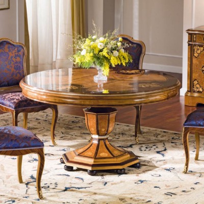 Фото Стол обеденный - стиль Русский дворцовый - Для столовой - большие обеденные столы производства США - Colombo Mobili - Italy 19th century - Купить в Интернет-магазине
