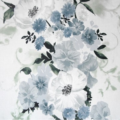 Фото Обои с рисунком - Цветы - стиль Английская классика - Белые - Купить в Интернет-магазине