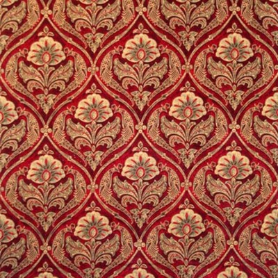 Фото Обои с рисунком - Орнамент - стиль Английская классика - Красные - Купить в Интернет-магазине