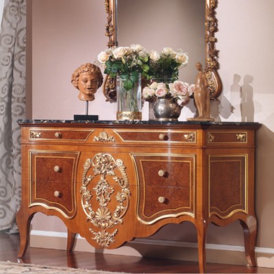 Фото Комод/буфет широкий - стиль Русский дворцовый - Для спальни - Купить в Интернет-магазине