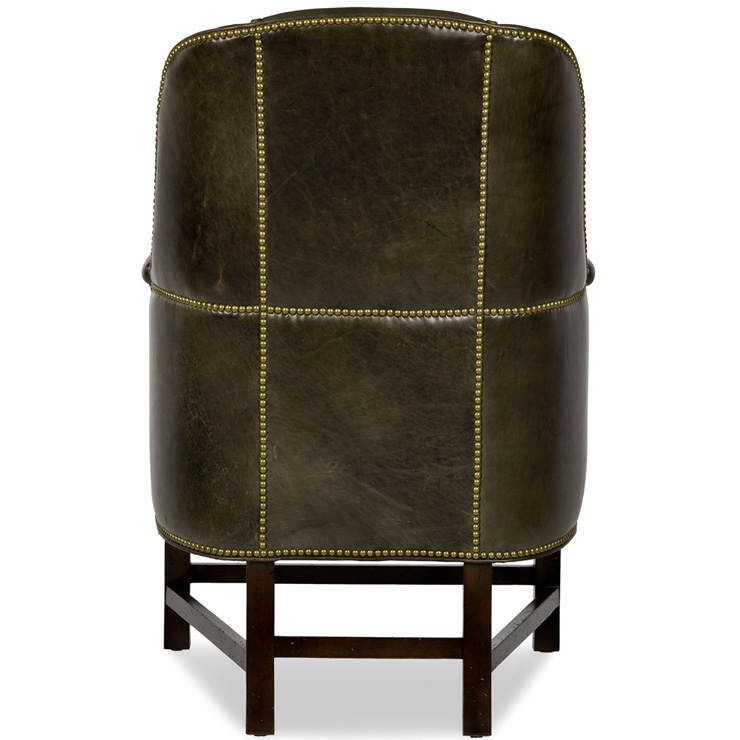 Фото Кресло обитое - стиль Американская классика - Для гостиной - удобное кресло производства США - Hancock & Moore - Chesterfield Leather - Купить в Интернет-магазине Фото Кресло обитое - стиль Американская классика - Для гостиной - удобное кресло производства США - Hancock & Moore - Chesterfield Leather - Купить в Интернет-магазине