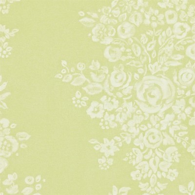 Фото Обои с рисунком - Цветы - стиль Английская классика - Зеленые - Купить в Интернет-магазине