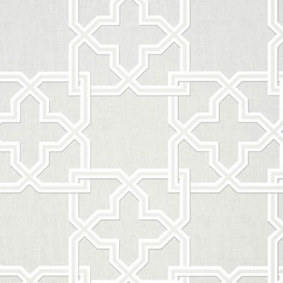 Фото Обои с рисунком - Орнамент - стиль Американский - Светло-серые - Купить в Интернет-магазине