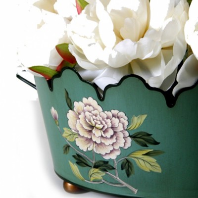 Фото Кашпо - стиль Классический - Металлическое - В наличии - Купить в Интернет-магазине