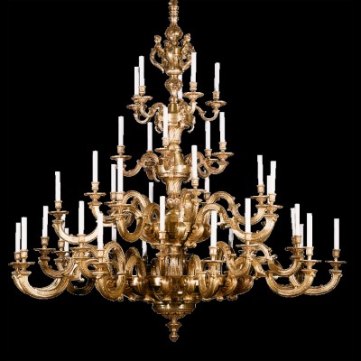 Фото Люстра - стиль Европейская классика - Металлическая - Купить в Интернет-магазине