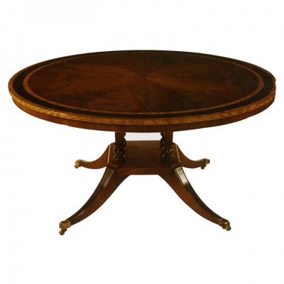 Фото Стол обеденный - стиль Английская классика - Для столовой - большие обеденные столы производства США - John Nicholas - Old traditions - Купить в Интернет-магазине