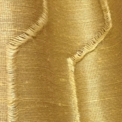 Фото Ткань портьерная однотонная - Текстурная ткань - стиль Современный - Золотой - Купить в Интернет-магазине