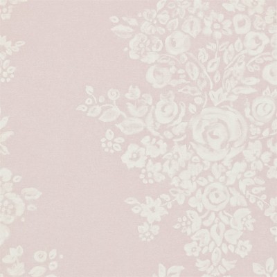 Фото Обои с рисунком - Цветы - стиль Английская классика - Розовые - Купить в Интернет-магазине