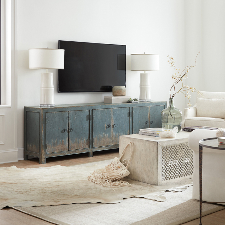 Фото ТВ консоль - стиль American Cottage - Для гостиной - Купить в Интернет-магазине Фото ТВ консоль - стиль American Cottage - Для гостиной - Купить в Интернет-магазине