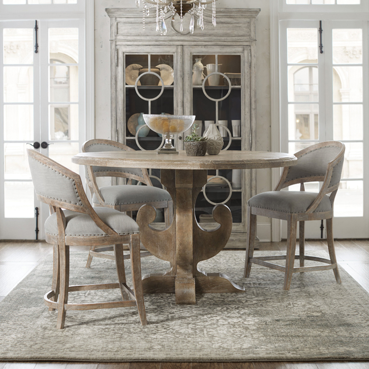 Фото Стол обеденный - стиль American Cottage - Для столовой - большие обеденные столы производства США - Hooker - Boheme - Купить в Интернет-магазине Фото Стол обеденный - стиль American Cottage - Для столовой - большие обеденные столы производства США - Hooker - Boheme - Купить в Интернет-магазине