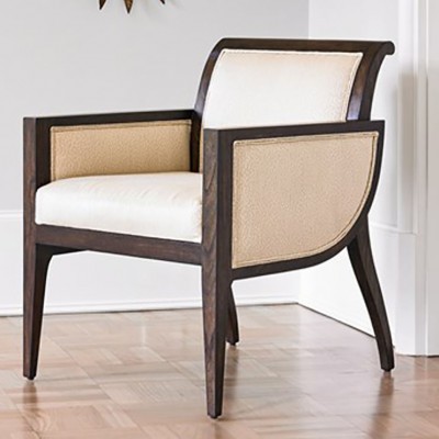 Фото Кресло на деревянной раме - стиль Современная классика - Для гостиной - Купить в Интернет-магазине