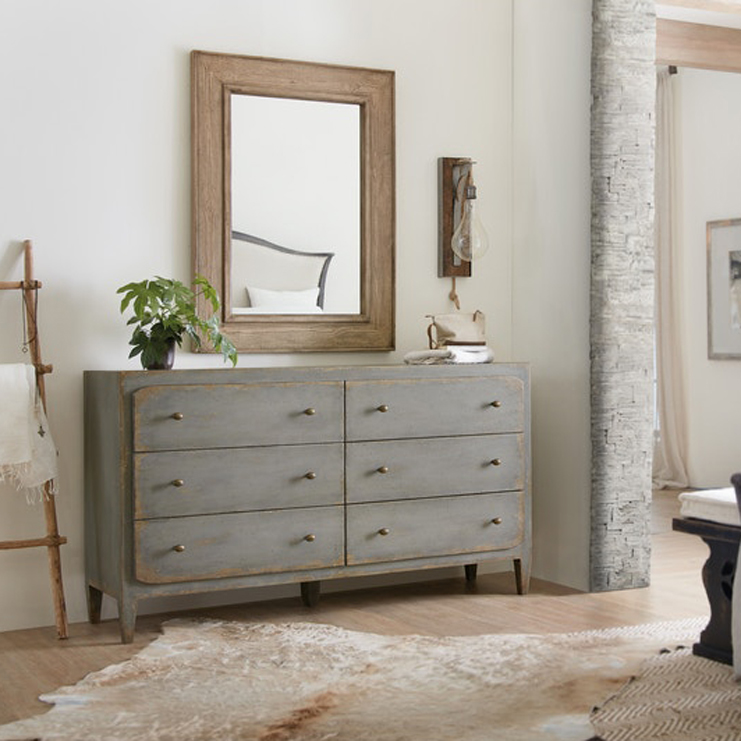 Фото Комод/буфет широкий - стиль Современная классика - Для спальни - Купить в Интернет-магазине