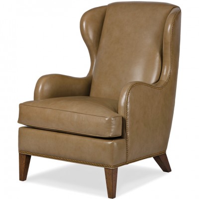 Фото Кресло обитое - стиль Американская классика - Для гостиной - удобное кресло производства США - Hancock & Moore - Chesterfield Leather - Купить в Интернет-магазине