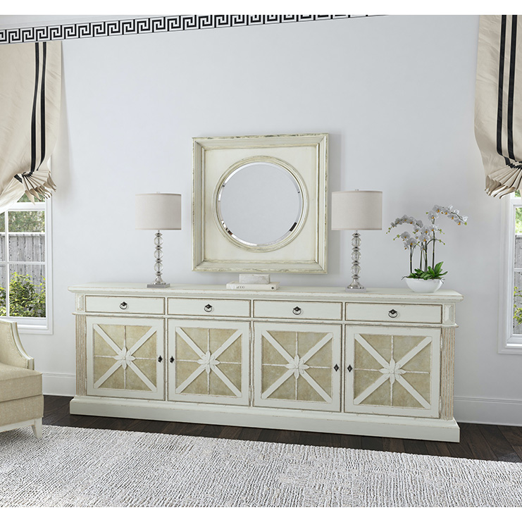 Фото ТВ консоль - стиль Американское наследство - Для гостиной - Купить в Интернет-магазине